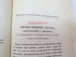 Cpisok kobilok, Cicadina, okrestnostei kupjanska, c tablitsami dla raslizenija - Podov i vidov etih nasekomih  - Coctavil P. Ivanov. S dvumja tablitsami risunkov.