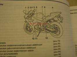 Yamaha YZF-R1 käyttöohjekirja