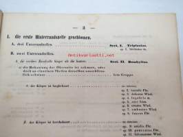 Neue Beiträge zur Kentniss der Dipteren, Dritter Beitrag, Berlin 1855 -saksankielinen hyönteistieteellinen tutkimus -scientific publication in german