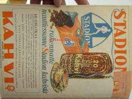 Kotiliesi 1930 -sidottu vuosikerta, katso sisältöä kuvista tarkemmin