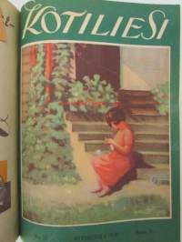 Kotiliesi 1930 -sidottu vuosikerta, katso sisältöä kuvista tarkemmin
