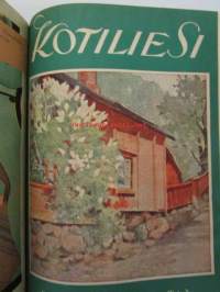 Kotiliesi 1930 -sidottu vuosikerta, katso sisältöä kuvista tarkemmin