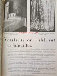 Kotiliesi 1930 -sidottu vuosikerta, katso sisältöä kuvista tarkemmin