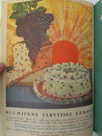 Kotiliesi 1930 -sidottu vuosikerta, katso sisältöä kuvista tarkemmin
