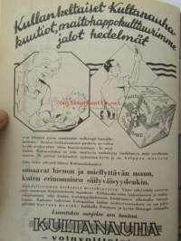 Kotiliesi 1930 -sidottu vuosikerta, katso sisältöä kuvista tarkemmin