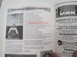 Varsinais-Suomen sotavateraanien Joulu 2010 sis. mm. artikkelit; Ratsujääkärien joulu 1917 Libaussa, Talvisodan sankarivainajan hautaus Sauvossa, Lento-osasto A