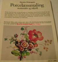 Porcelaensmaling.  Materialer og teknik