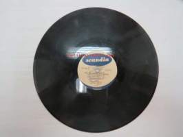Scandia KS-229 Annikki Tähti - Laulu kahdesta pennistä / Jos sä saisit sydämein -savikiekkoäänilevy, 78 rpm record