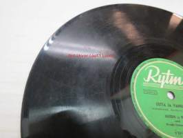 Rytmi R 6224 Justeeri ja Repe - Uutta ja vanhaa 5 / Uutta ja vanhaa 6 -savikiekkoäänilevy, 78 rpm record