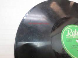 Rytmi R 6224 Justeeri ja Repe - Uutta ja vanhaa 5 / Uutta ja vanhaa 6 -savikiekkoäänilevy, 78 rpm record