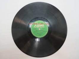 Rytmi R 6125 Tamara ja Justeeri ja Repe - Uutta ja vanhaa 3 / Uutta ja vanhaa 4 -savikiekkoäänilevy, 78 rpm record