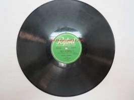 Rytmi R 6125 Tamara ja Justeeri ja Repe - Uutta ja vanhaa 3 / Uutta ja vanhaa 4 -savikiekkoäänilevy, 78 rpm record