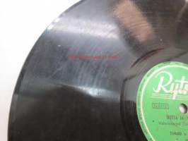 Rytmi R 6125 Tamara ja Justeeri ja Repe - Uutta ja vanhaa 3 / Uutta ja vanhaa 4 -savikiekkoäänilevy, 78 rpm record