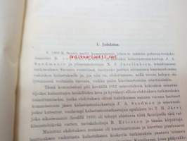 Tutkimuksia kuorimattomien ja kuorittujen puitten lauttauksen vaikutuksesta kalastukseen. - Kalastustentarkastajan julkaisuja nr 7.