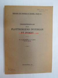 Undersökningar öfver flottningens inverkan på fisket. - Meddelanden från inspektören för fiskerierna i Finland nr 7.
