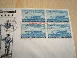 Swedish Pioneers, 1948, USA, ensipäiväkuori, FDC. Katso myös muut kohteeni, mm. noin 1 200 erilaista amerikkalaista ensipäiväkuorta 1920-luvulta 2000-luvulle.