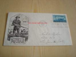 Swedish Pioneers, 1948, USA, ensipäiväkuori, FDC. Katso myös muut kohteeni, mm. noin 1 200 erilaista amerikkalaista ensipäiväkuorta 1920-luvulta 2000-luvulle.