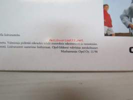 Opel Zafira 1999 -myyntiesite