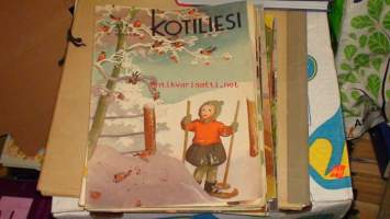 Kotiliesi 1945 nr 4 ,  Kansikuvitus  Martta Wendelin