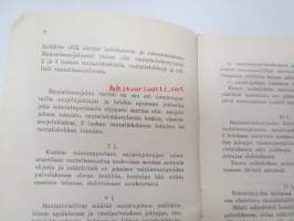 Lisäyksiä ja muutoksia rautateiden ilmasuojelun erikoisohjeeseen 29.9.1939