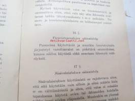 Lisäyksiä ja muutoksia rautateiden ilmasuojelun erikoisohjeeseen 29.9.1939