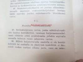 Sotilaskuljetusohjesääntö. Määräyksiä sodanaikaa ja erikoisia olosuhteita varten - Valtionrautatiet, 1939
