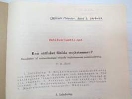 Kan nätfisket föröda muijkstammen? Resultaten af undersökningar rörande muijkstammens sammansättning. - Finlands Fiskerier. Band 3. 1914-15. Öfvertryck -eripainos