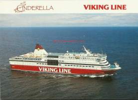 M/S Cinderella nr 733 - laivakortti, laivapostikortti kulkematon