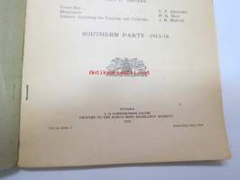 Report of the Canadian Arctic Expedition 1913-18, Volume III: Insects, Part C: Diptera, southern party 1913-16, C.P. Alexander´s dedication to Richard Frey