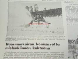 Koneviesti 1968 nr 11, sis. mm. seur. artikkelit / kuvat / mainokset; Pisto 200 yhdistelmäkone, Salaojakaivurien   puutarhatraktorien ja 4-pyöräpientraktorien