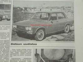Koneviesti 1968 nr 11, sis. mm. seur. artikkelit / kuvat / mainokset; Pisto 200 yhdistelmäkone, Salaojakaivurien   puutarhatraktorien ja 4-pyöräpientraktorien
