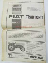 Koneviesti 1968 nr 11, sis. mm. seur. artikkelit / kuvat / mainokset; Pisto 200 yhdistelmäkone, Salaojakaivurien   puutarhatraktorien ja 4-pyöräpientraktorien