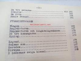Axel E. Öhman - Dikter, finlandssvenska prosa av en amatör -suomenruotsalaisen harrasterunoilijan kirjaksi sidottu kokoelmaksi vuodelta 1935, mukana myös runoja