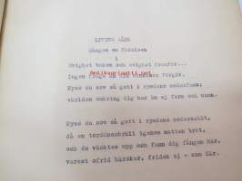 Axel E. Öhman - Dikter, finlandssvenska prosa av en amatör -suomenruotsalaisen harrasterunoilijan kirjaksi sidottu kokoelmaksi vuodelta 1935, mukana myös runoja