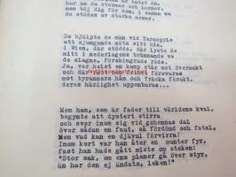 Axel E. Öhman - Dikter, finlandssvenska prosa av en amatör -suomenruotsalaisen harrasterunoilijan kirjaksi sidottu kokoelmaksi vuodelta 1935, mukana myös runoja