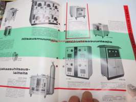 Kemppi hitsauskoneita kaikkiin sähköhitsaustarkoituksiin - myyntiesite / sales brochure