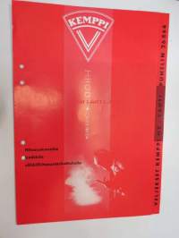 Kemppi koneilla kelpaa hitsata -myyntiesite / sales brochure