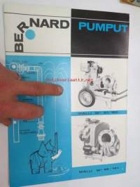 Bernard pumput -myyntiesite / sales brochure