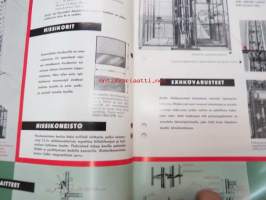 Rakennushissi Torno -myyntiesite / sales brochure