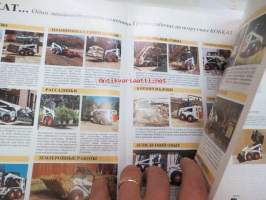 Linija Bobkat (Bobcat-mallisto) -myyntiesite, venäjänkielinen -sales brochure, in russian