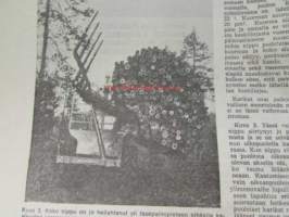 Koneviesti 1968 nr 18, sis. mm. seur. artikkelit / kuvat / mainokset; Noukinvaunu-rehunkorjuun erikoiskone, Metsätraktoriurakoitsijan arkipäivää,