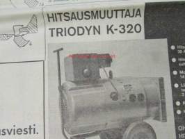 Koneviesti 1968 nr 18, sis. mm. seur. artikkelit / kuvat / mainokset; Noukinvaunu-rehunkorjuun erikoiskone, Metsätraktoriurakoitsijan arkipäivää,
