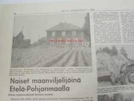 Koneviesti 1968 nr 19, sis. mm. seur. artikkelit / kuvat / mainokset; Kaksivipuohjaus traktorikaivurissa Moottorisahat 1968 ryhmäesittely kuvat ja tekniset tiedot,