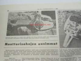 Koneviesti 1968 nr 19, sis. mm. seur. artikkelit / kuvat / mainokset; Kaksivipuohjaus traktorikaivurissa Moottorisahat 1968 ryhmäesittely kuvat ja tekniset tiedot,