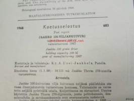 Koneviesti 1968 nr 19, sis. mm. seur. artikkelit / kuvat / mainokset; Kaksivipuohjaus traktorikaivurissa Moottorisahat 1968 ryhmäesittely kuvat ja tekniset tiedot,
