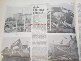 Koneviesti 1968 nr 21, sis. mm. seur. artikkelit / kuvat / mainokset; Kotimainen puimurisarja Sampo 20 Sampo 30 Sampo 100, Lannanpoistojärjestelmä parsipihattoon,