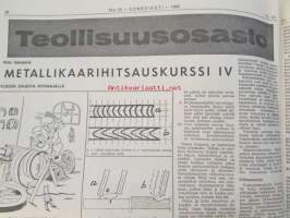 Koneviesti 1968 nr 25, sis. mm. seur. artikkelit / kuvat / mainokset; BM Volvo SM 668, Welger paalaimet, Siemenkeskus Turkuun, Moottorisahat Remington SL-9 ja