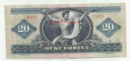 Unkari  10 Forint 1957-80 seteli