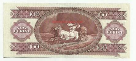 Unkari  100 Forint 1992 seteli