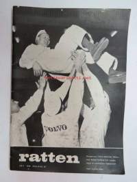 Ratten 1958 nr 1 -Volvo (Ruotsi) asiakaslehti, ruotsinkielinen -customer magazine